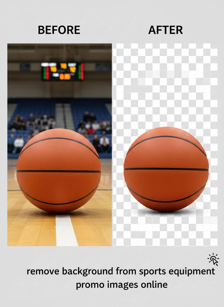 remove background from sports equipment promo images online - Professional Guide